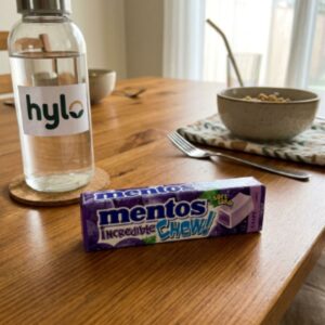 Mentos Incredible Chew Grape Soft Candy, 45g