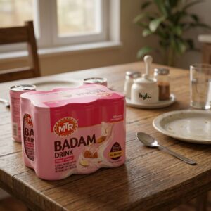 MTR Badam Drink Rose Flavour, 6x180ml