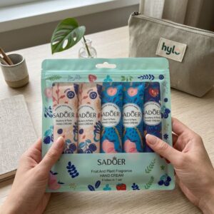 SADOER Fruit & Plant Fragrance Hand Cream, 5x30g
