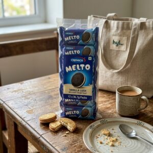 Cremica Melto Vanilla Cream Biscuits, 12x36.7g