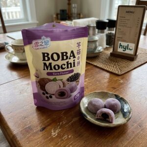 Yuki & Love BOBA Mochi, Taro Flavor, 120g