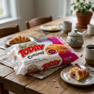 TODAY Croissant with Strawberry Filling, 6pcs per Pack
