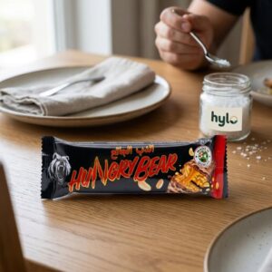 Hungry Bear Peanut Caramel Chocolate Bar, 40g