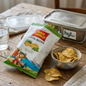 San Carlo Pesto Flavour Potato Chips, 50g