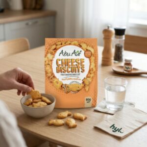 Abu Auf Cheese Biscuits, 80g