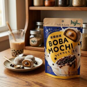 Yuki & Love Boba Mochi (Brown Sugar Flavor), 120g