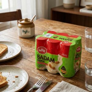 MTR Badam Drink Cardamom Flavour, 6x180ml