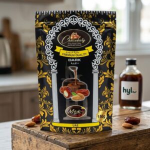 Chocebury Dark Chocolate with Almond & Dates, 150g