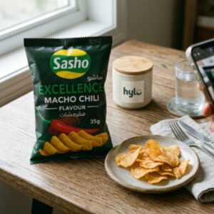 Sasho Excellence Macho Chili Flavor Potato Chips, 35g