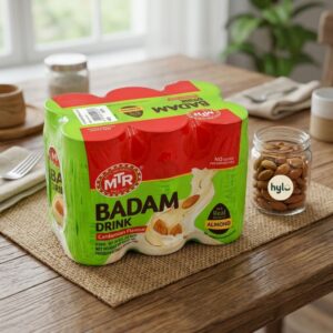 MTR Badam Drink Cardamom Flavour, 6x180ml