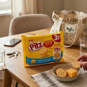 MC Pitz Cheese Cream Crackers, 3x100g