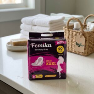 Femika Sanitary Pads Jumbo Pack Maxi XXXL, 40 Pads