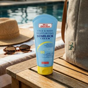 Skin Doctor Face & Body Moisturizing Sunblock Cream SPF 60, 170mL