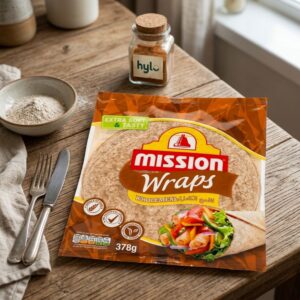 Mission Wholemeal Wraps, 378g