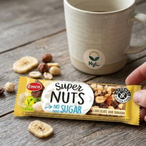 Emco Super Nuts Chocolate & Banana Bar, 35g