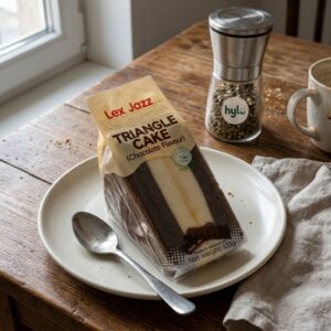Lex Jazz Triangle Cake Chocolate Flavour, 100g