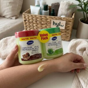 COSMO Petroleum Jelly Value Pack, Cocoa Butter & Aloe Vera, 2x300ml