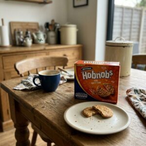 McVitie's Hobnobs Oat Biscuits, 343.2g Box (12 Biscuits)