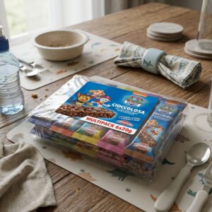 PAW Patrol Cioccolosa Rice & Wheat Bars with Chocolate, 6x20g