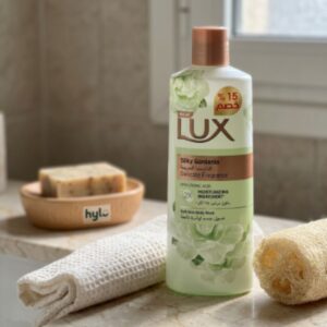 Lux Silky Gardenia Body Wash with Hyaluronic Acid, 500ml