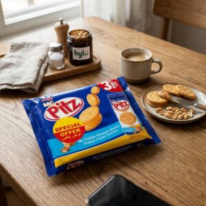 MC Pitz Peanut Cream Crackers, 3 Pack (3x100g)