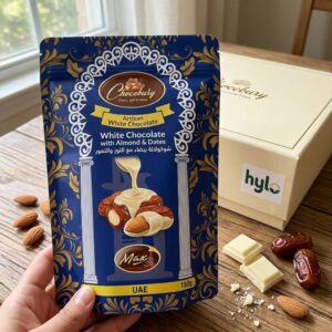 Chocebury White Chocolate with Almond & Dates, 150g