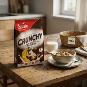 Sante Crunchy Muesli Banana & Chocolate, 350g