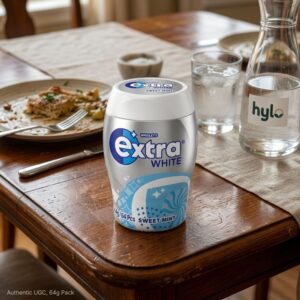 Wrigley's Extra White Sweet Mint Chewing Gum, 64g