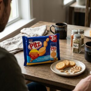 MC Pitz Peanut Cream Crackers, 3 Pack (3x100g)