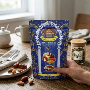 Chocebury White Chocolate with Almond & Dates, 150g