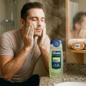 Denim Performance Boost Body and Face Wash, 400ml