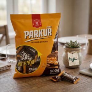 Parkur Mini Soft Caramel with Peanuts, 500g