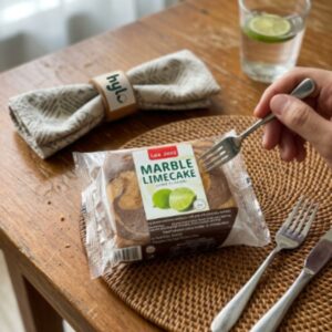 Lex Jazz Marble Lime Cake, Lime Flavor, 120g