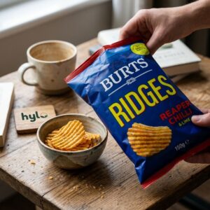 Burts Ridges Reaper Chilli & Lime Potato Chips, 150g