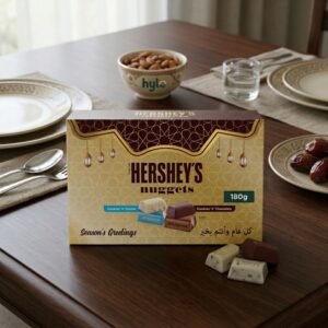 Hershey's Nuggets Cookies 'n' Creme & Cookies 'n' Chocolate, Festive Edition, 180g