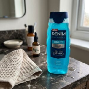 Denim Performance Vitality Body and Face Wash, 400ml