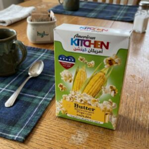 American Kitchen Butter Microwave Popcorn, 3x85g (255g)