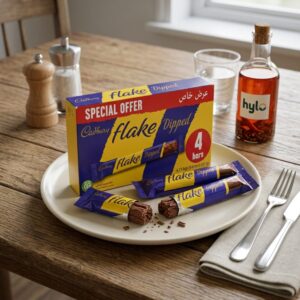 Cadbury Flake Dipped Chocolate Bars, 4x28g