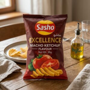 Sasho Excellence Macho Ketchup Flavour Potato Chips, 35g