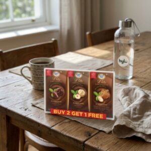 Sugar Free D-lite Dark Chocolate Stevia Assorted Pack, 3x40g