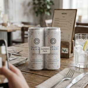 MA HAWA Sparkling Drinking Water, 2x250ml
