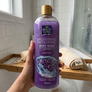 Beauty Clinic Brightening Exfoliating Body Wash with Lavender Extract, 1000ml