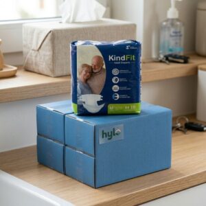 KindFit Adult Diapers, Medium 10pcs