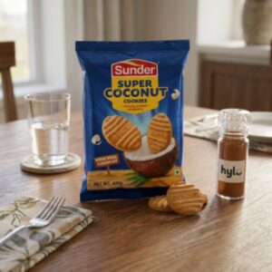 Sunder Super Coconut Cookies, 400g