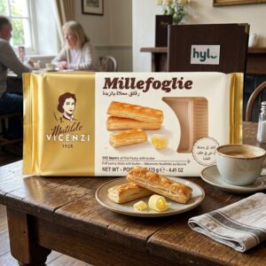 Matilde Vicenzi Millefoglie Puff Pastry Sticks with Butter, 125g