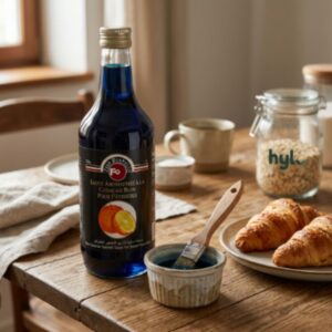 Fo Food Products Blue Curacao Flavored Sauce for Pastry, 925g