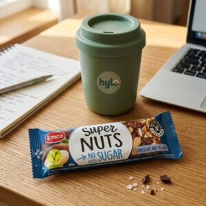 Emco Super Nuts Chocolate & Sea Salt Bar, 35g