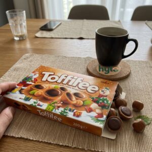 Storck Toffifee Hazelnut Caramel with Creamy Nougat & Chocolate, 200g