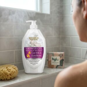 Roushun Goat Milk & Glutathione Shower Gel, 1380ml
