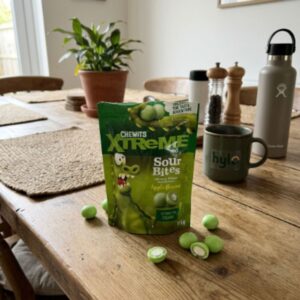 Chewits Xtreme Sour Bites Apple Flavour, 115g